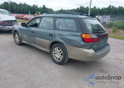 2002 Subaru Outback from USA, damaged, VIN 4S3BH665X27620355